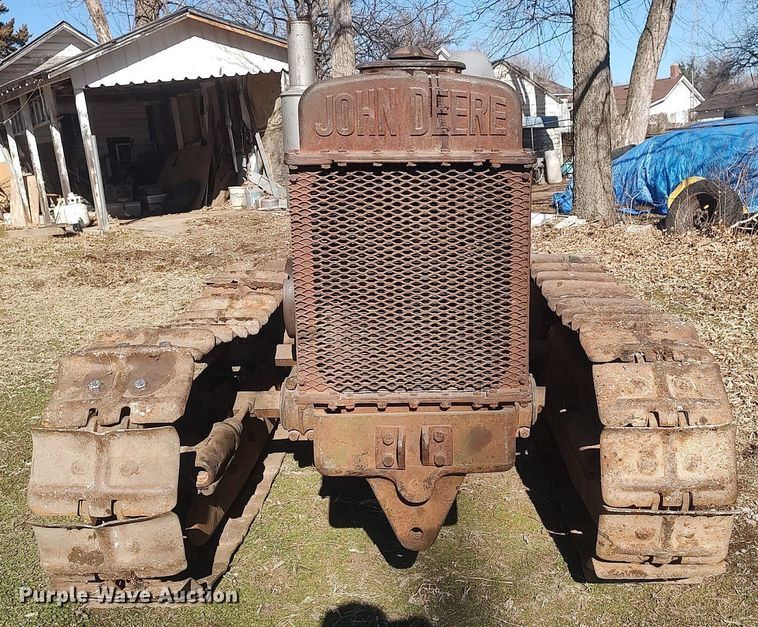 image for item LG9537 1940 John Deere BO Lindeman  crawler tractor