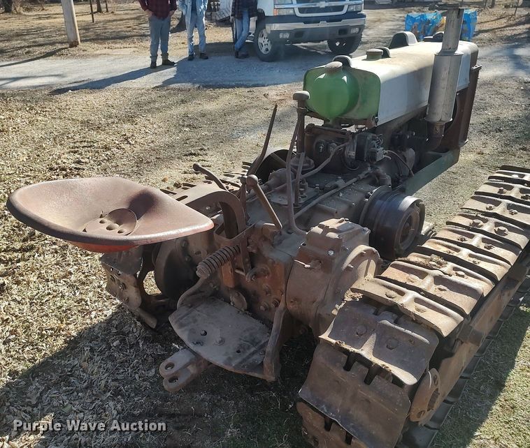 image for item LG9537 1940 John Deere BO Lindeman  crawler tractor