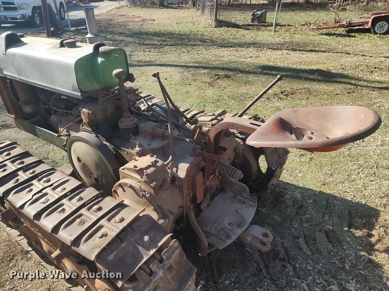 image for item LG9537 1940 John Deere BO Lindeman  crawler tractor