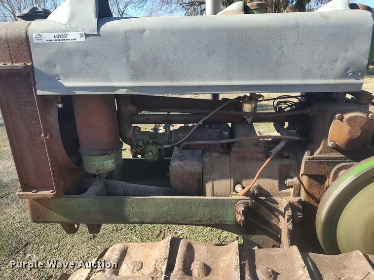 image for item LG9537 1940 John Deere BO Lindeman  crawler tractor