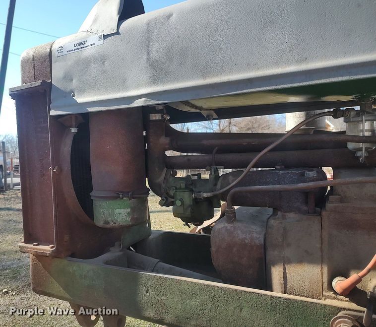 image for item LG9537 1940 John Deere BO Lindeman  crawler tractor