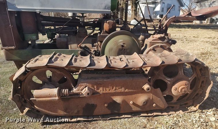image for item LG9537 1940 John Deere BO Lindeman  crawler tractor