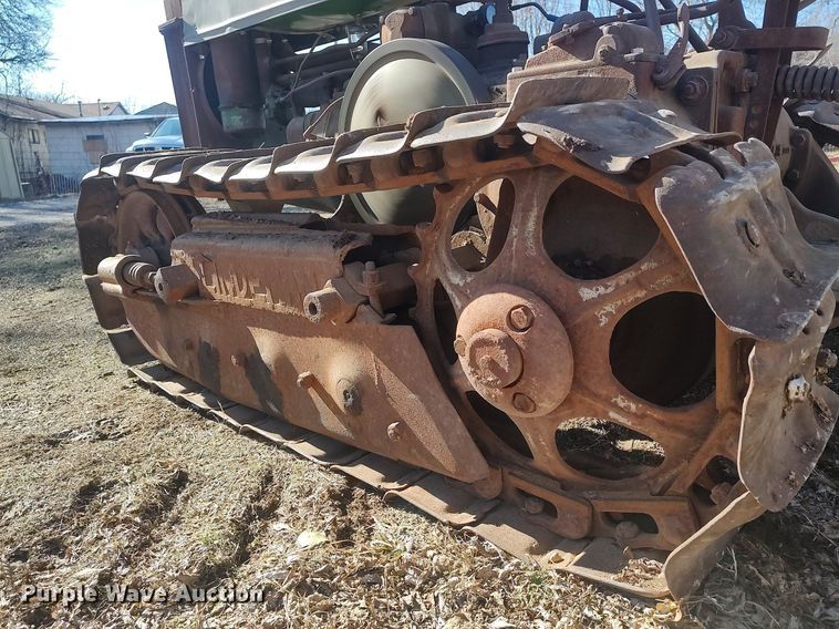 image for item LG9537 1940 John Deere BO Lindeman  crawler tractor