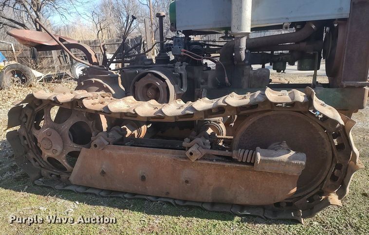 image for item LG9537 1940 John Deere BO Lindeman  crawler tractor