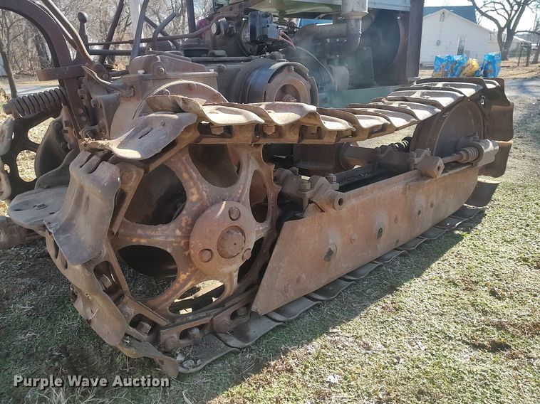 image for item LG9537 1940 John Deere BO Lindeman  crawler tractor