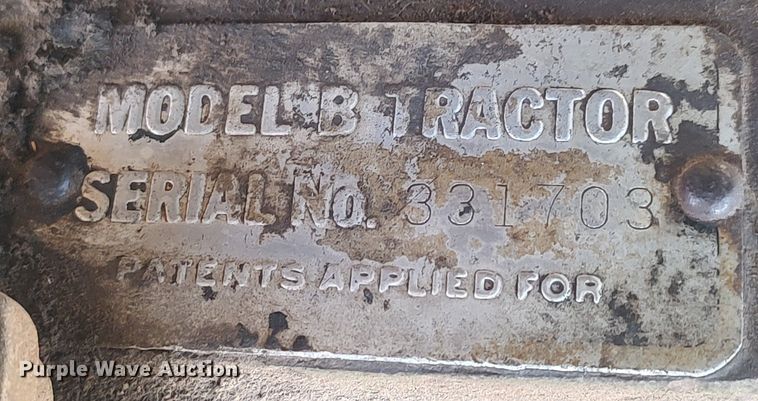 image for item LG9537 1940 John Deere BO Lindeman  crawler tractor