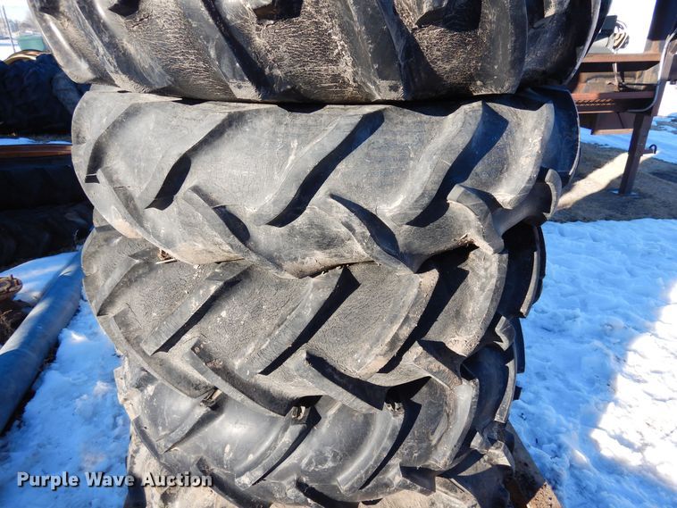 image for item LP9533 (14) 11.2-24 irrigation tires and wheels