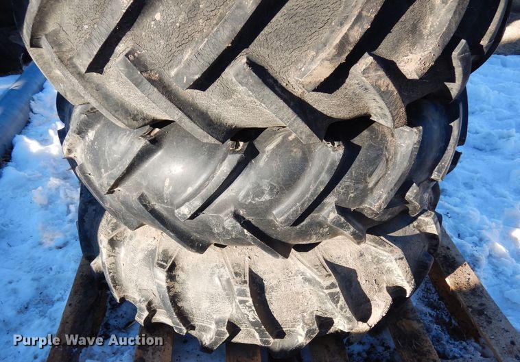 image for item LP9533 (14) 11.2-24 irrigation tires and wheels