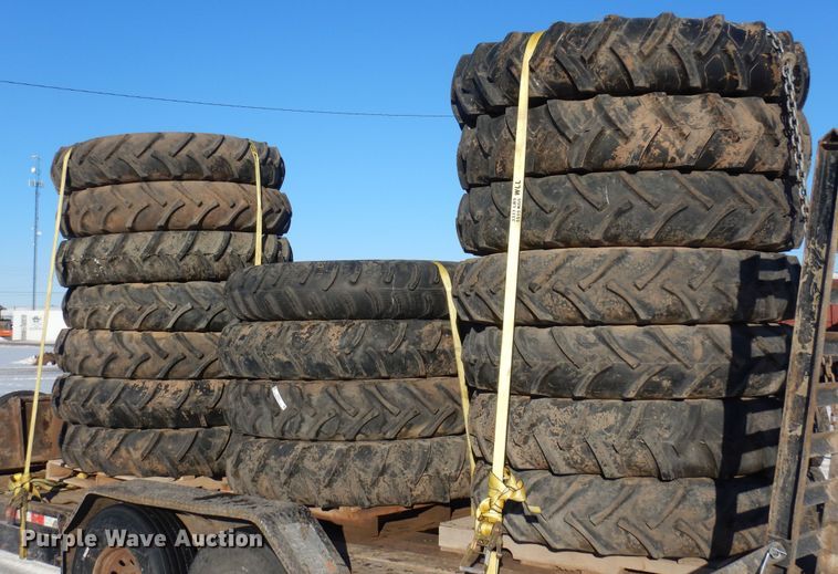 image for item LP9535 (18) 11.2-38 irrigation tires and wheels