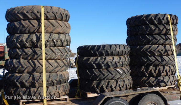 image for item LP9535 (18) 11.2-38 irrigation tires and wheels