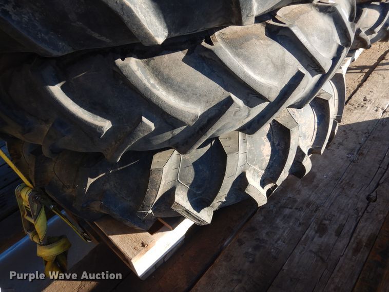 image for item LP9535 (18) 11.2-38 irrigation tires and wheels