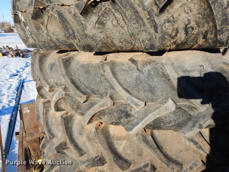 image for item LP9535 (18) 11.2-38 irrigation tires and wheels