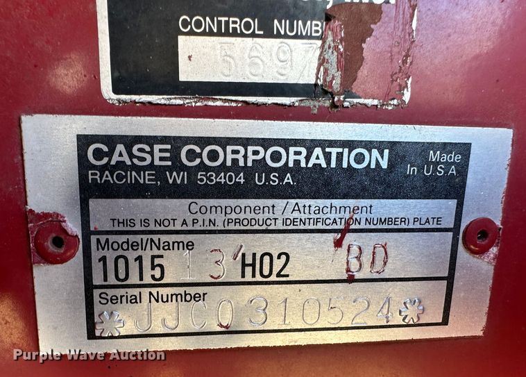 image for item LT9120 Case 1015 pickup head