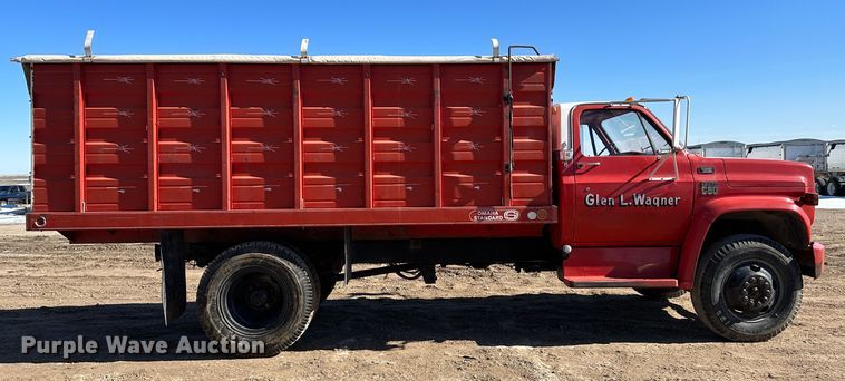 image for item LT9418 1977 Chevrolet C60  grain truck