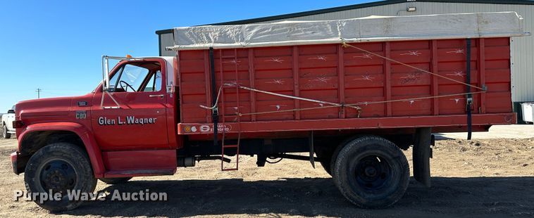 image for item LT9418 1977 Chevrolet C60  grain truck