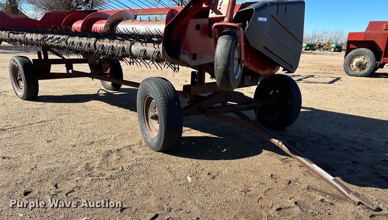 image for item LT9541 Shop built header trailer