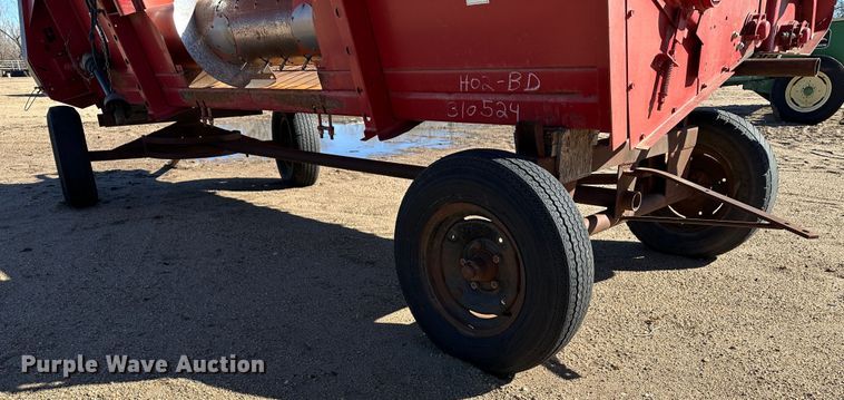 image for item LT9541 Shop built header trailer