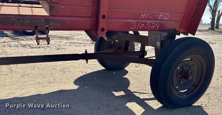 image for item LT9541 Shop built header trailer