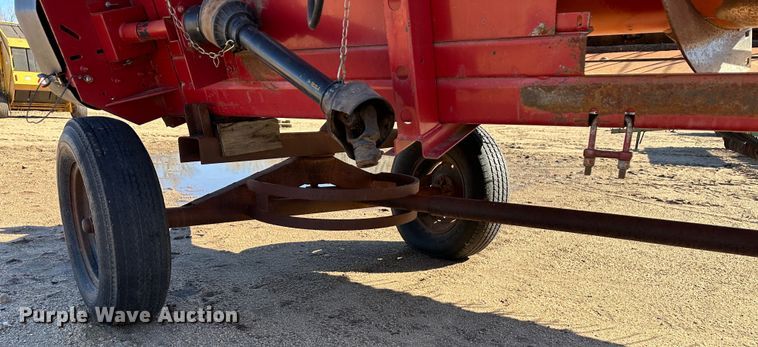 image for item LT9541 Shop built header trailer