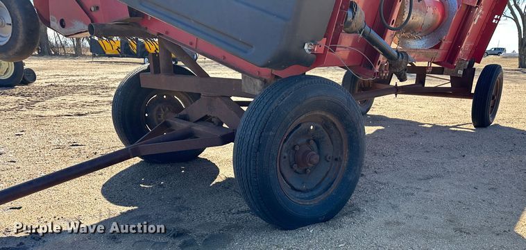 image for item LT9541 Shop built header trailer