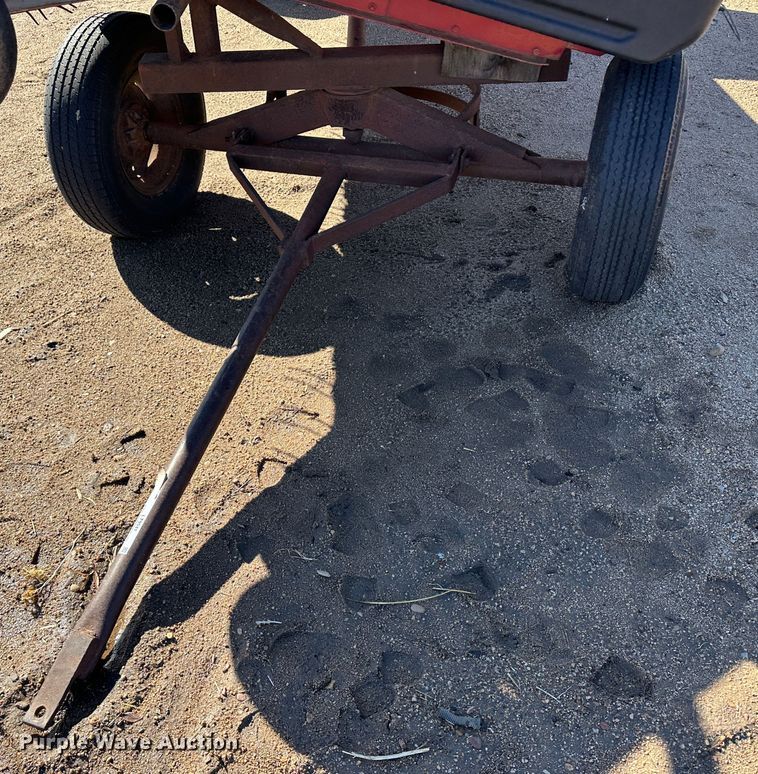 image for item LT9541 Shop built header trailer