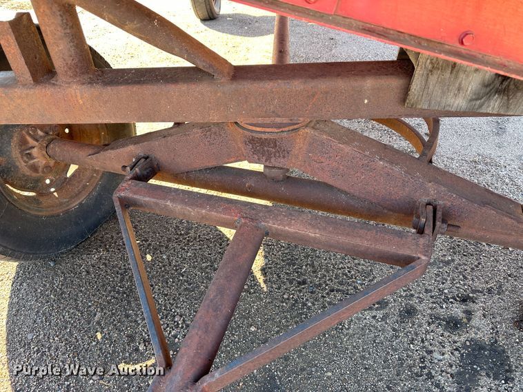 image for item LT9541 Shop built header trailer