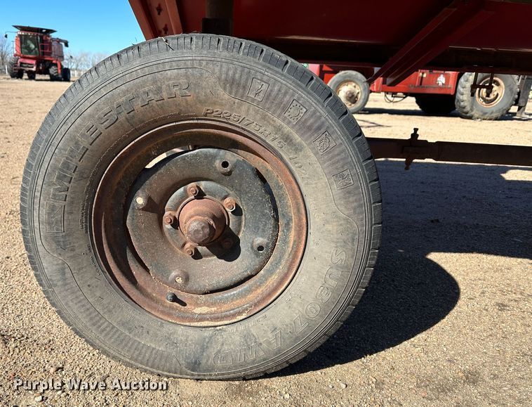 image for item LT9541 Shop built header trailer