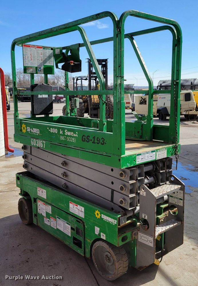 image for item MC9570 Genie GS-1930  scissor lift