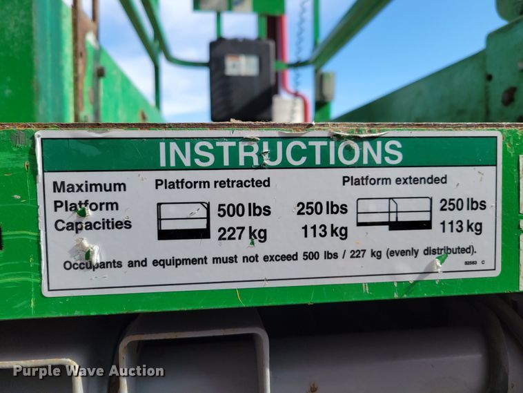 image for item MC9570 Genie GS-1930  scissor lift