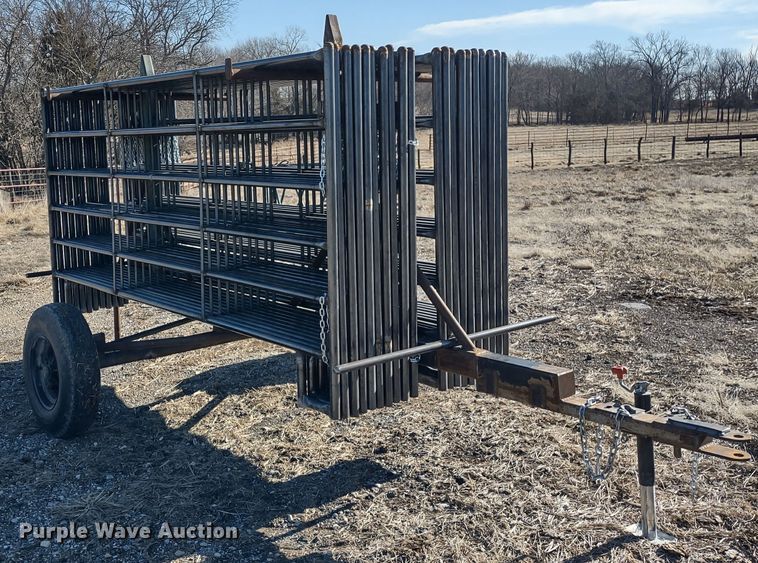 image for item MD9299 Shop built  corral panels