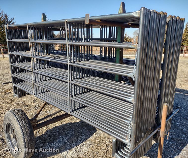 image for item MD9299 Shop built  corral panels