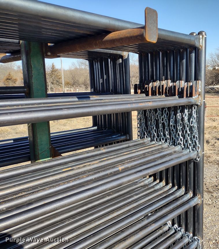 image for item MD9299 Shop built  corral panels