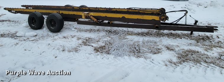 image for item ME9667 Hay bale trailer