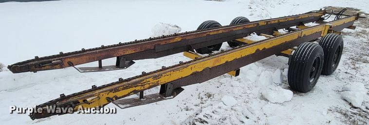 image for item ME9667 Hay bale trailer