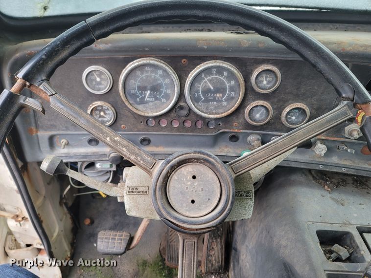 image for item MH9682 1984 GMC Brigadier  fertilizer delivery truck