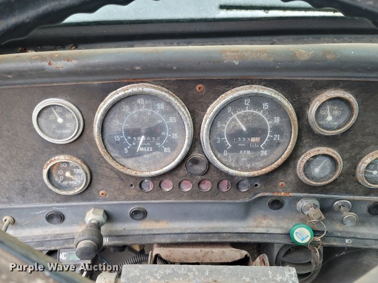 image for item MH9682 1984 GMC Brigadier  fertilizer delivery truck