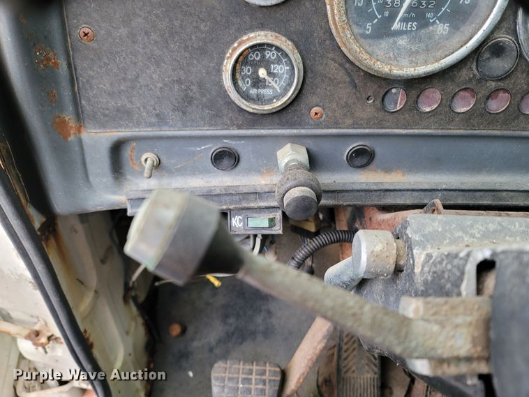 image for item MH9682 1984 GMC Brigadier  fertilizer delivery truck