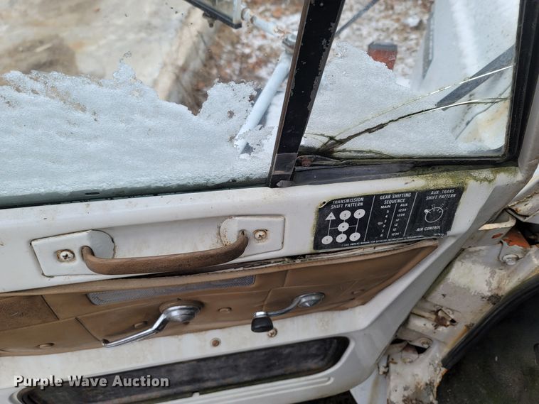 image for item MH9682 1984 GMC Brigadier  fertilizer delivery truck