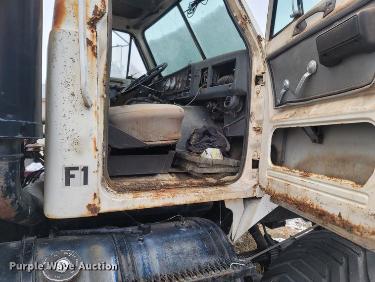 image for item MH9682 1984 GMC Brigadier  fertilizer delivery truck