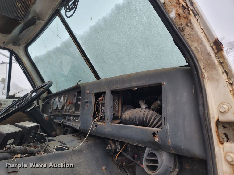 image for item MH9682 1984 GMC Brigadier  fertilizer delivery truck