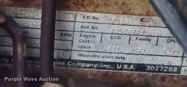 image for item MH9682 1984 GMC Brigadier  fertilizer delivery truck