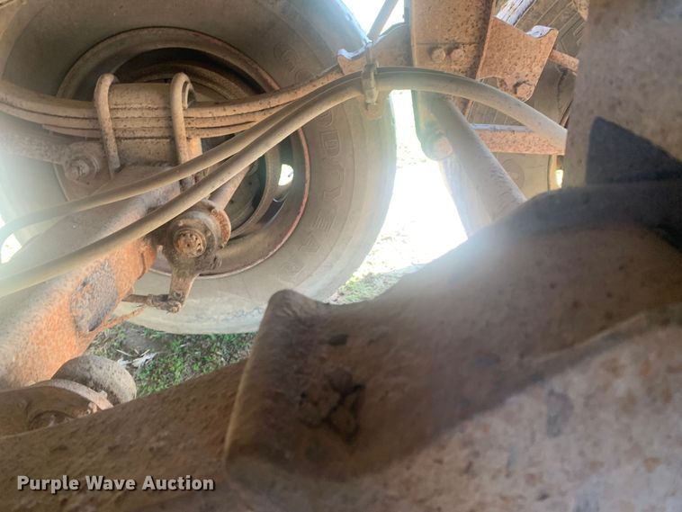 image for item MM9708 1972 Wilson Cattle Hauler  livestock trailer