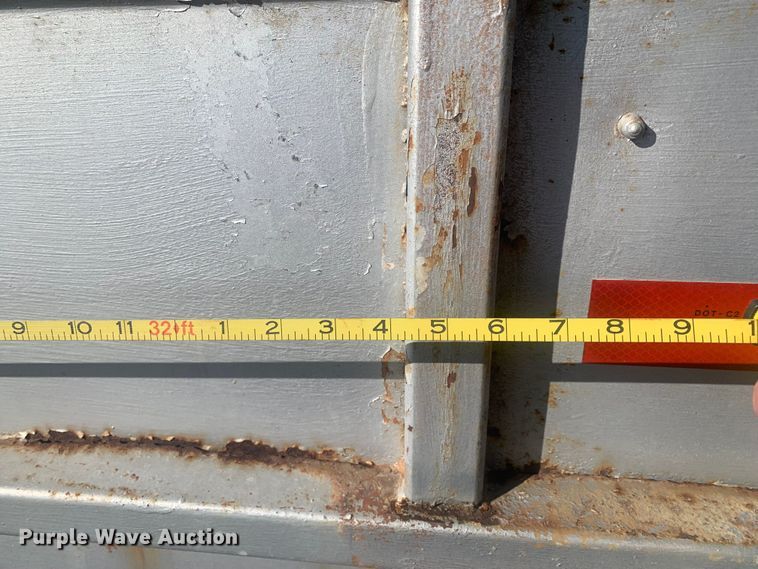 image for item MM9708 1972 Wilson Cattle Hauler  livestock trailer