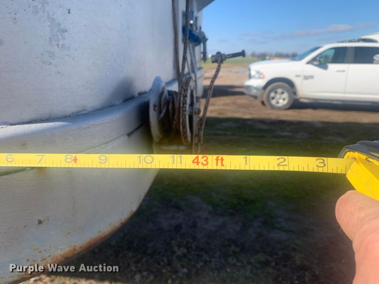 image for item MM9708 1972 Wilson Cattle Hauler  livestock trailer
