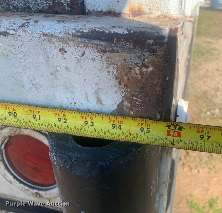 image for item MM9708 1972 Wilson Cattle Hauler  livestock trailer