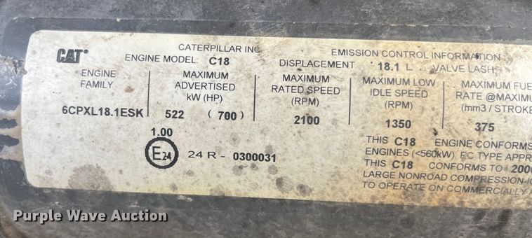 image for item MW9453 2006 Caterpillar Challenger MT865B tractor