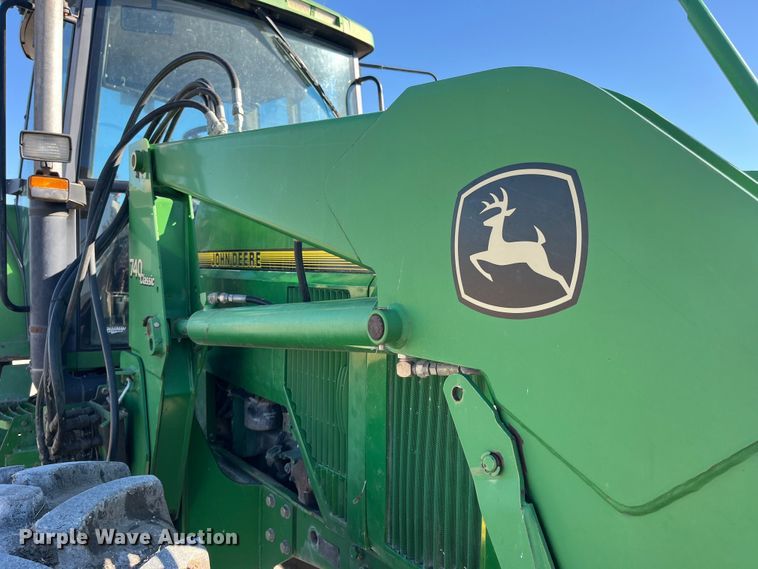 image for item MW9491 1993 John Deere 7800  MFWD tractor