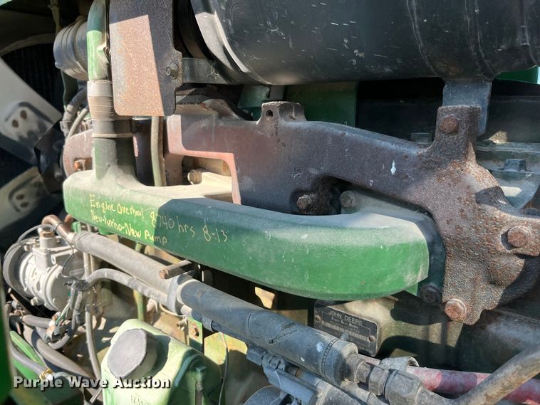 image for item MW9491 1993 John Deere 7800  MFWD tractor