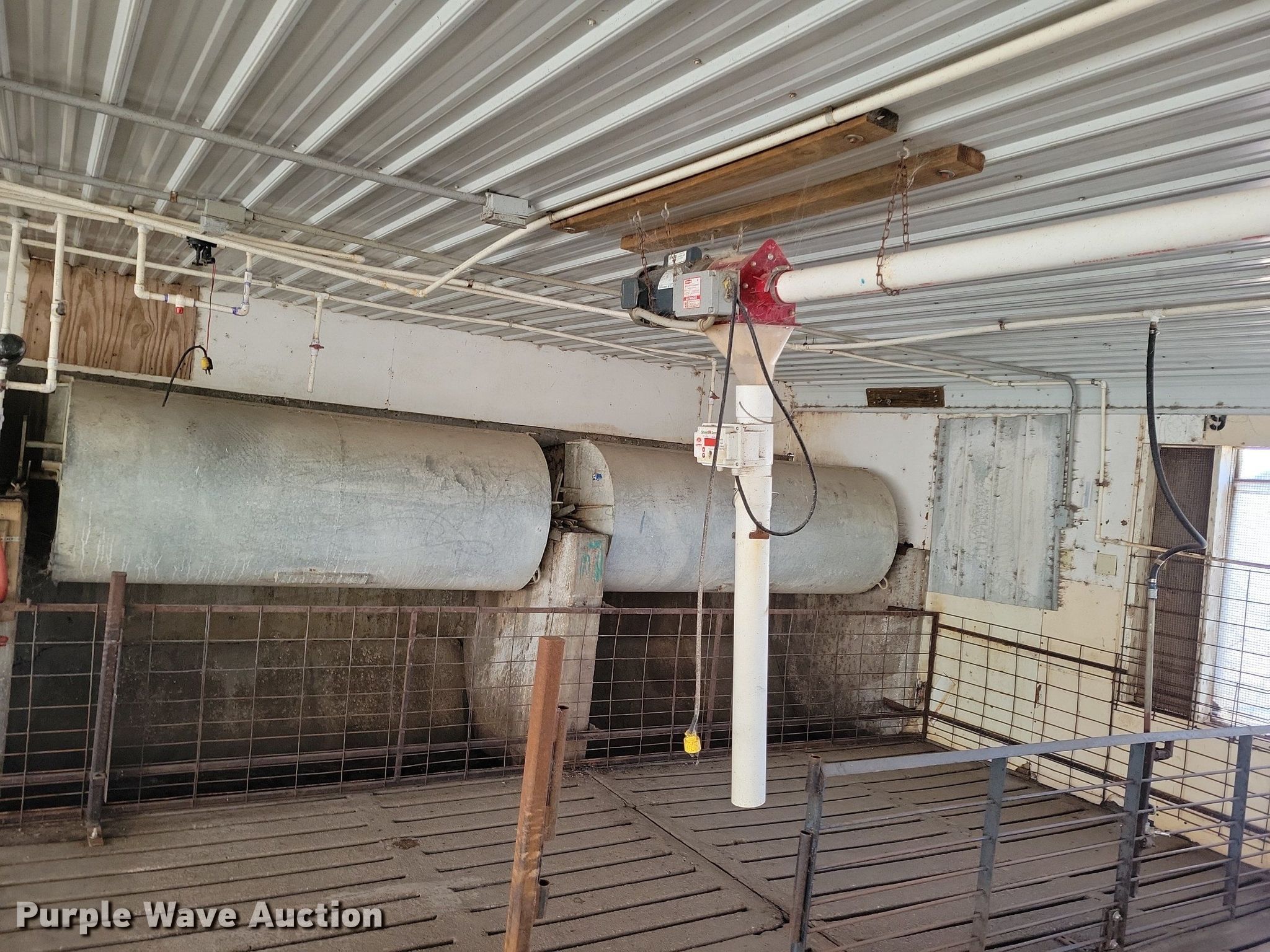 Flex Auger livestock feed system in Kismet, KS Item DR5525 sold