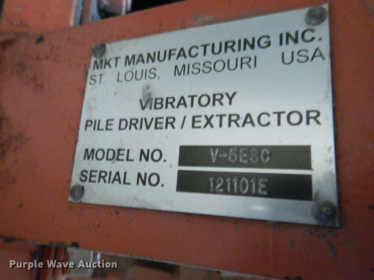 image for item DK4991 MKT V5ESC  vibratory pile driver/extractor